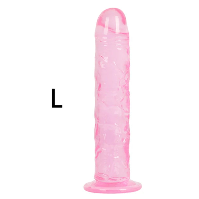 Top Quality Realistic Dildo With Suction Cup Jelly Huge Dildo Anal Sex Toys Big Penis Butt Plug Erotic Toy for Woman Multiple