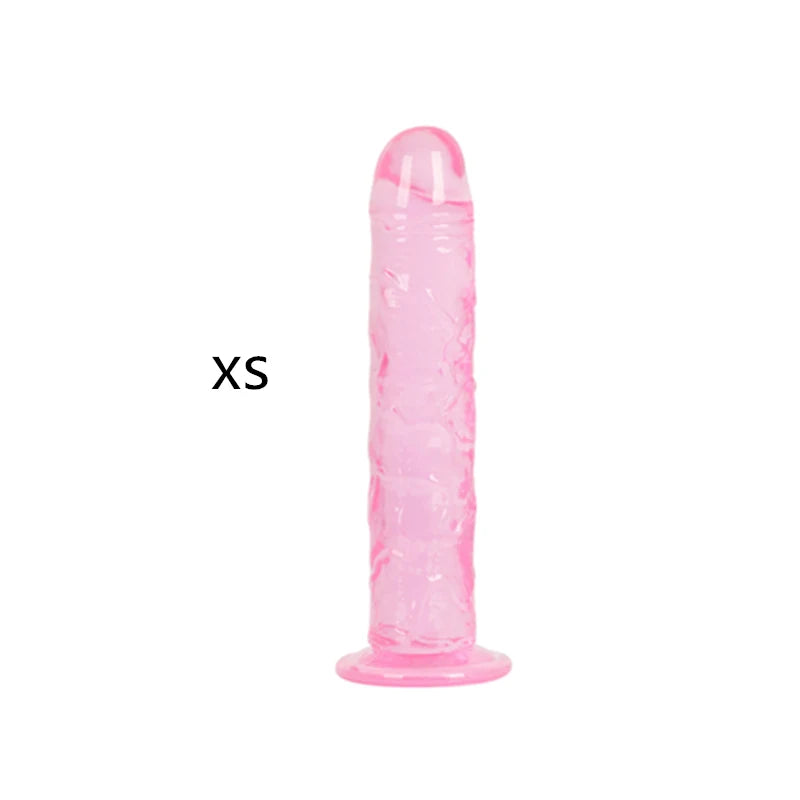 Top Quality Realistic Dildo With Suction Cup Jelly Huge Dildo Anal Sex Toys Big Penis Butt Plug Erotic Toy for Woman Multiple