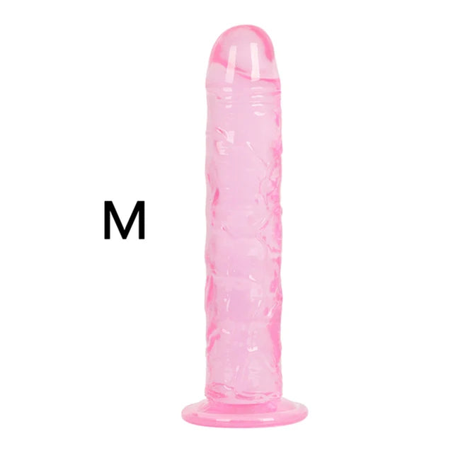 Top Quality Realistic Dildo With Suction Cup Jelly Huge Dildo Anal Sex Toys Big Penis Butt Plug Erotic Toy for Woman Multiple