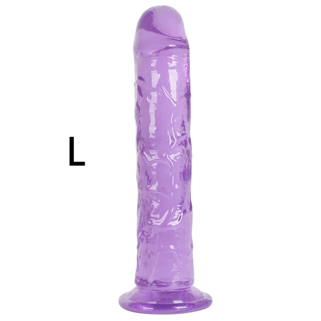 Top Quality Realistic Dildo With Suction Cup Jelly Huge Dildo Anal Sex Toys Big Penis Butt Plug Erotic Toy for Woman Multiple