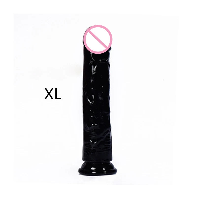 Top Quality Realistic Dildo With Suction Cup Jelly Huge Dildo Anal Sex Toys Big Penis Butt Plug Erotic Toy for Woman Multiple