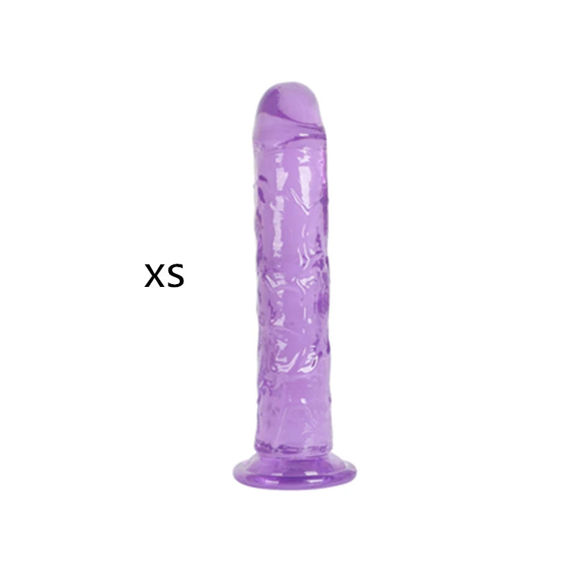 Top Quality Realistic Dildo With Suction Cup Jelly Huge Dildo Anal Sex Toys Big Penis Butt Plug Erotic Toy for Woman Multiple