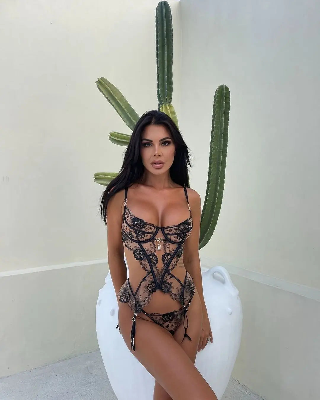 Sexy Lingerie Ultra Hot Lace Sexy Only fans Kit Transparent Ensemble Lingerie Femmes Fancy G-String Underwear