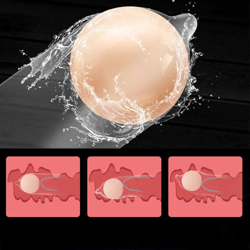 Vibrant Silicone Dildo with Suction Cup - Realistic Soft and Flexible Lesbian Pleasure Toy