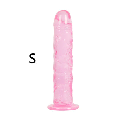 Top Quality Realistic Dildo With Suction Cup Jelly Huge Dildo Anal Sex Toys  Big Penis Butt Plug Erotic Toy for Woman Multiple