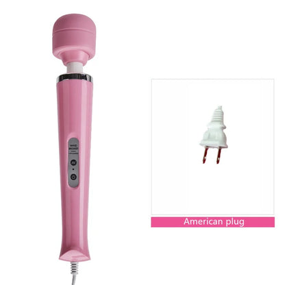 BLACKWOLF 10-Speed Magic Wand Massager – G-Spot & Clitoral Stimulator for Women Sexy Erotic
