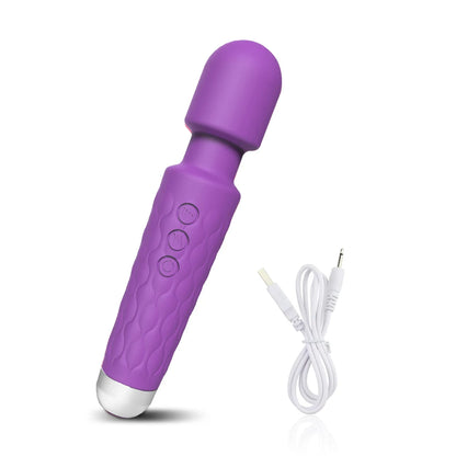 Vibrating Magic Wand Massager – Personal Wellness Device for Women Female Sex Erotic