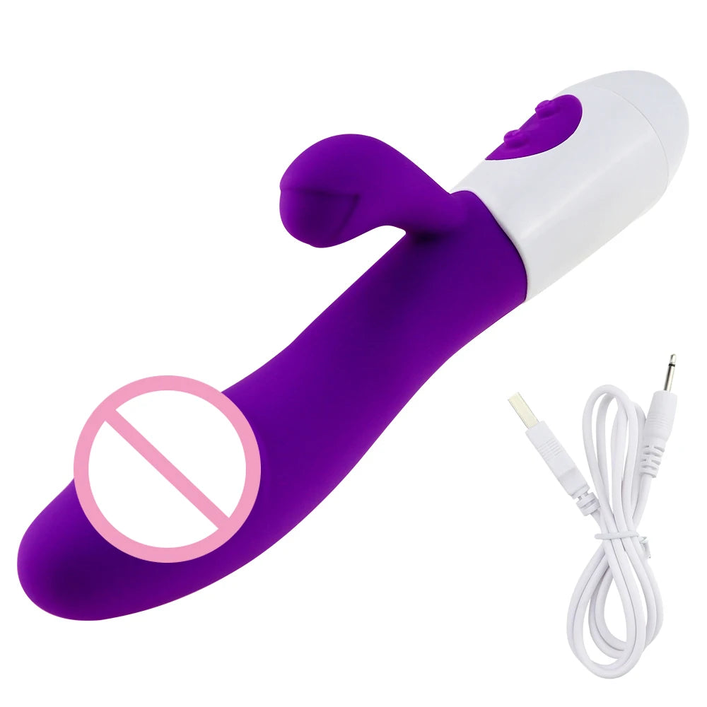 Rabbit Vibrating Massager – Dual-Stimulation Personal Wellness Device for Women