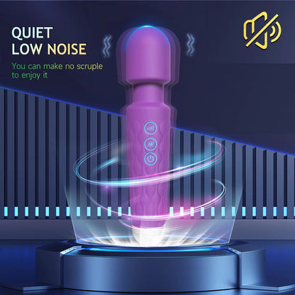Vibrating Magic Wand Massager – Personal Wellness Device for Women Female Sex Erotic