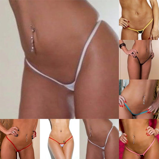 Women String Sexy Low Rise Thong G-String Bikini Panties Seamless Panty