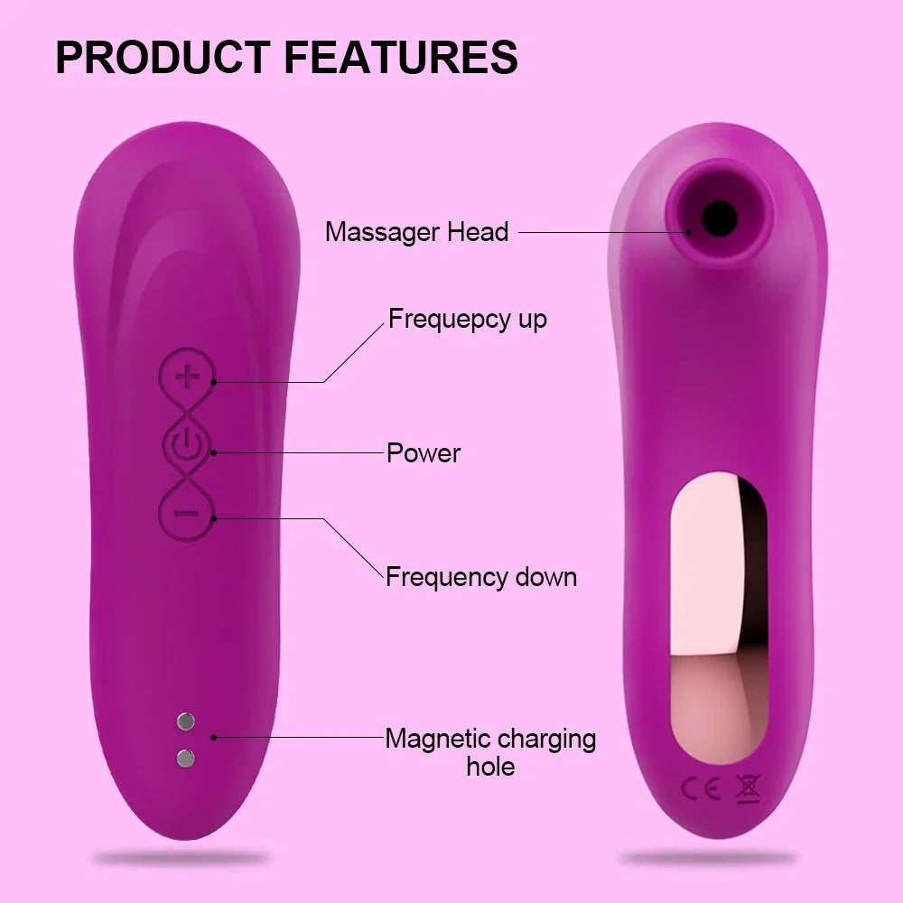 Clitoral Sucking Vibrator – Rechargeable Intimate Stimulator for Women