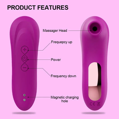 Clitoral Sucking Vibrator – Rechargeable Intimate Stimulator for Women