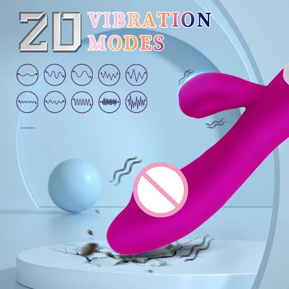 Rabbit Vibrating Massager – Dual-Stimulation Personal Wellness Device for Women