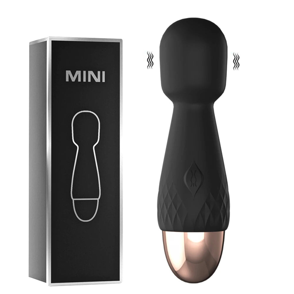 10-Mode Mini Vibrator – USB Rechargeable Personal Massager for Women G-Spot
