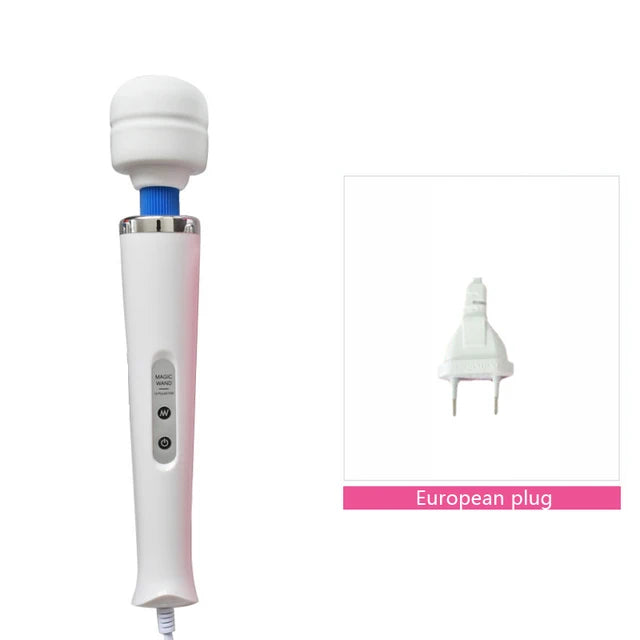 BLACKWOLF 10-Speed Magic Wand Massager – G-Spot & Clitoral Stimulator for Women Sexy Erotic