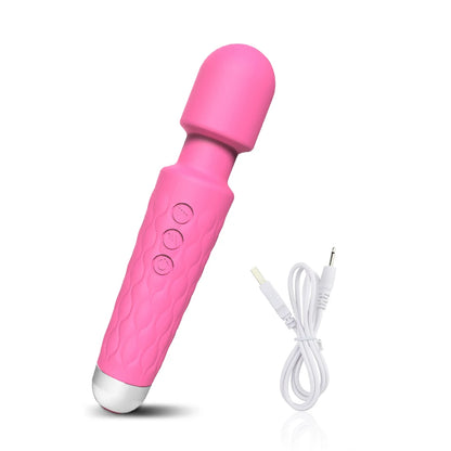 Vibrating Magic Wand Massager – Personal Wellness Device for Women Female Sex Erotic