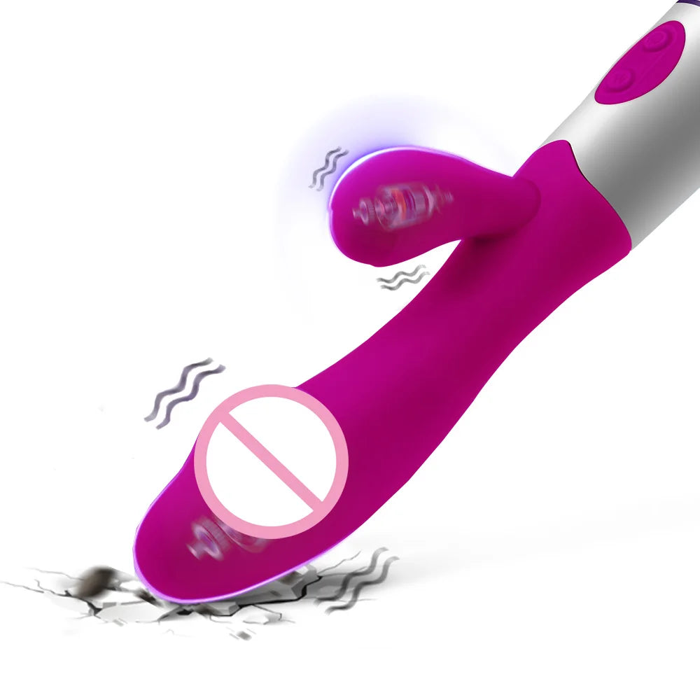 Rabbit Vibrating Massager – Dual-Stimulation Personal Wellness Device for Women