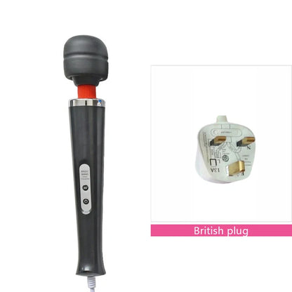 BLACKWOLF 10-Speed Magic Wand Massager – G-Spot & Clitoral Stimulator for Women Sexy Erotic