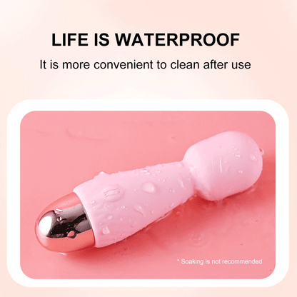 10-Mode Mini Vibrator – USB Rechargeable Personal Massager for Women G-Spot