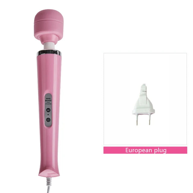 BLACKWOLF 10-Speed Magic Wand Massager – G-Spot & Clitoral Stimulator for Women Sexy Erotic