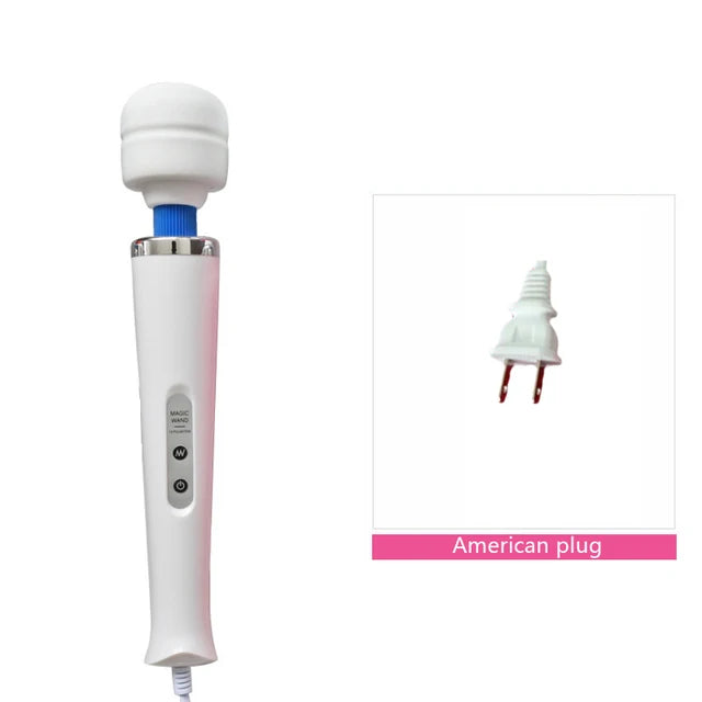BLACKWOLF 10-Speed Magic Wand Massager – G-Spot & Clitoral Stimulator for Women Sexy Erotic