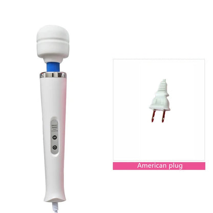BLACKWOLF 10-Speed Magic Wand Massager – G-Spot & Clitoral Stimulator for Women Sexy Erotic