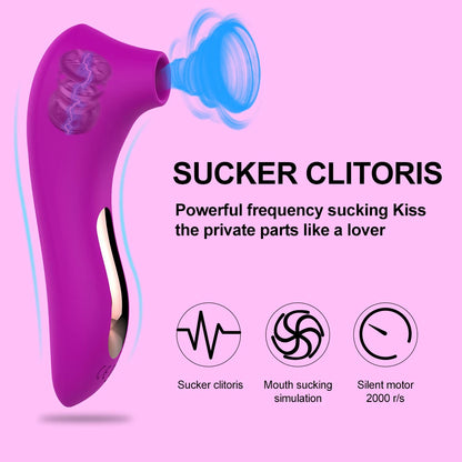 Clitoral Sucking Vibrator – Rechargeable Intimate Stimulator for Women