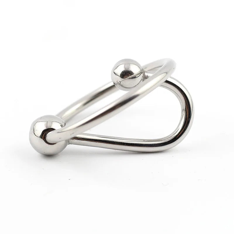 Penis Ring Stainless Cock Head Stimulating Ring Erection Enlargement Sex Toy For Male Delay Ejaculation