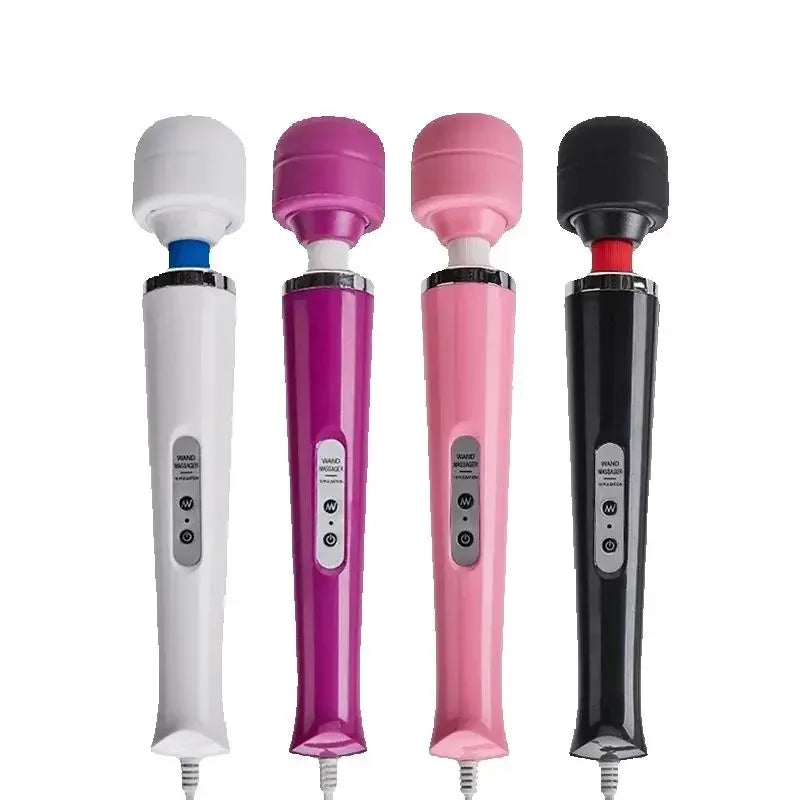 BLACKWOLF 10-Speed Magic Wand Massager – G-Spot & Clitoral Stimulator for Women Sexy Erotic