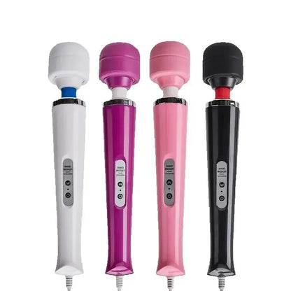BLACKWOLF 10-Speed Magic Wand Massager – G-Spot & Clitoral Stimulator for Women Sexy Erotic