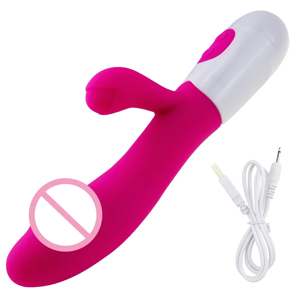 Rabbit Vibrating Massager – Dual-Stimulation Personal Wellness Device for Women