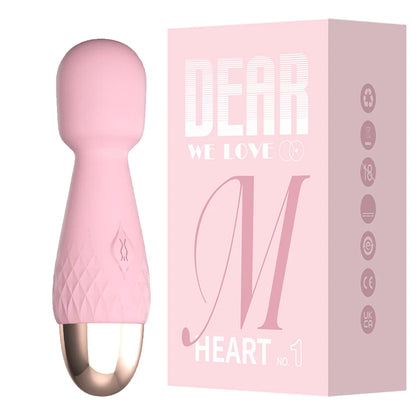 10-Mode Mini Vibrator – USB Rechargeable Personal Massager for Women G-Spot