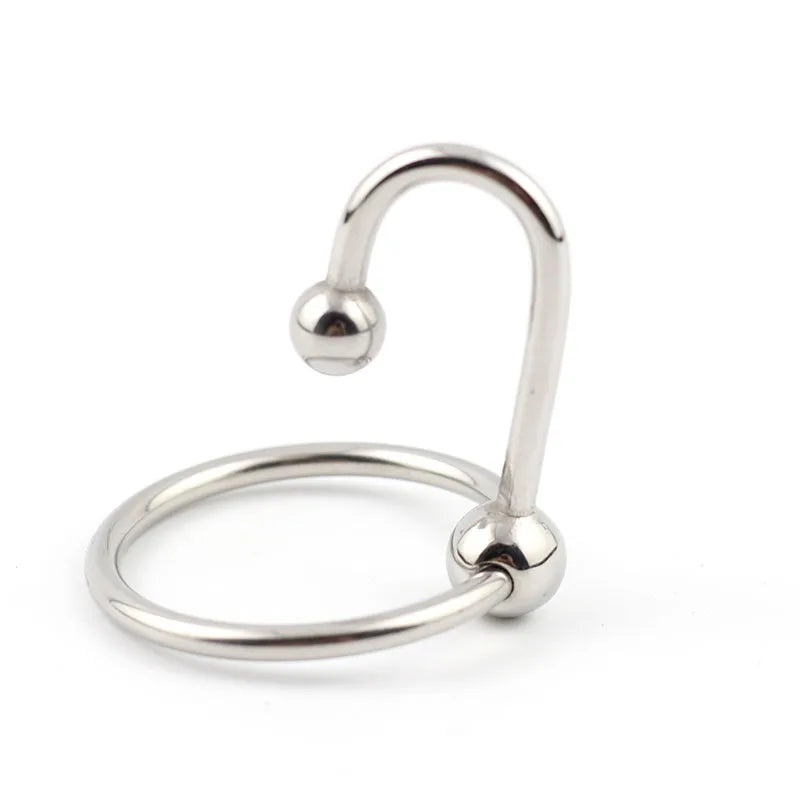 Penis Ring Stainless Cock Head Stimulating Ring Erection Enlargement Sex Toy For Male Delay Ejaculation