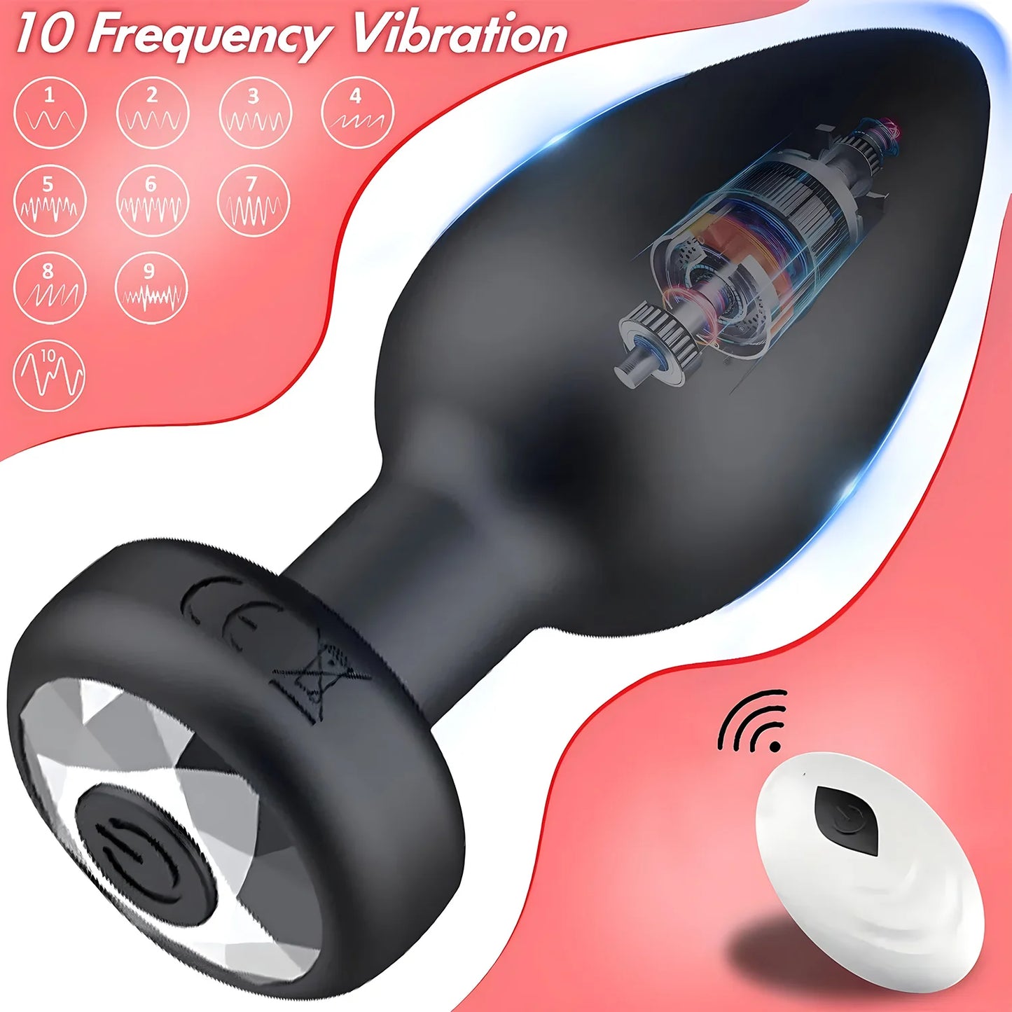 Intense Pleasure Anal Plug - Large Dildo and Self-Exploration Tool for Adult Enjoyment